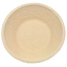 Gärform Holzschliff 2kg rund glatt