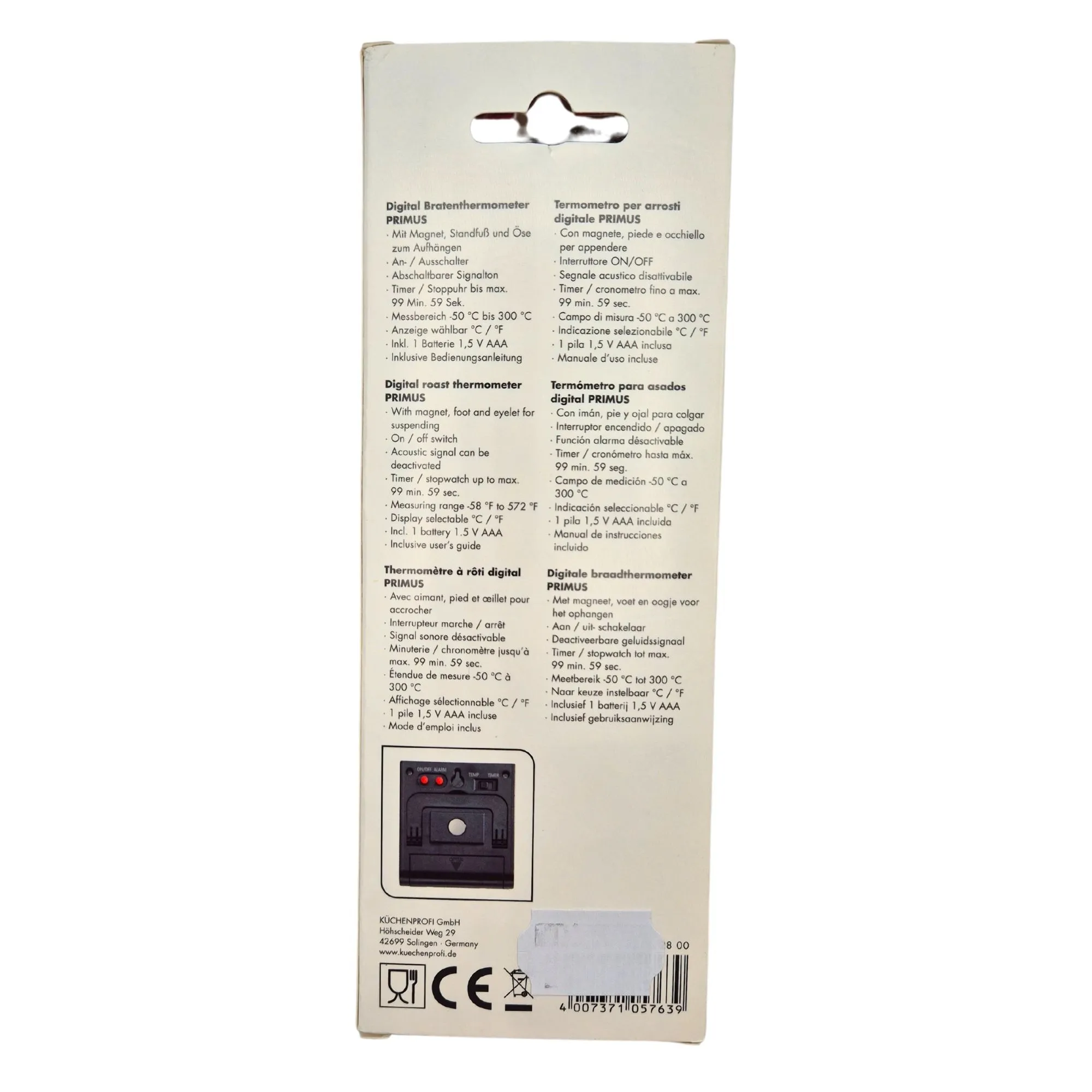 Digitales Bratenthermometer