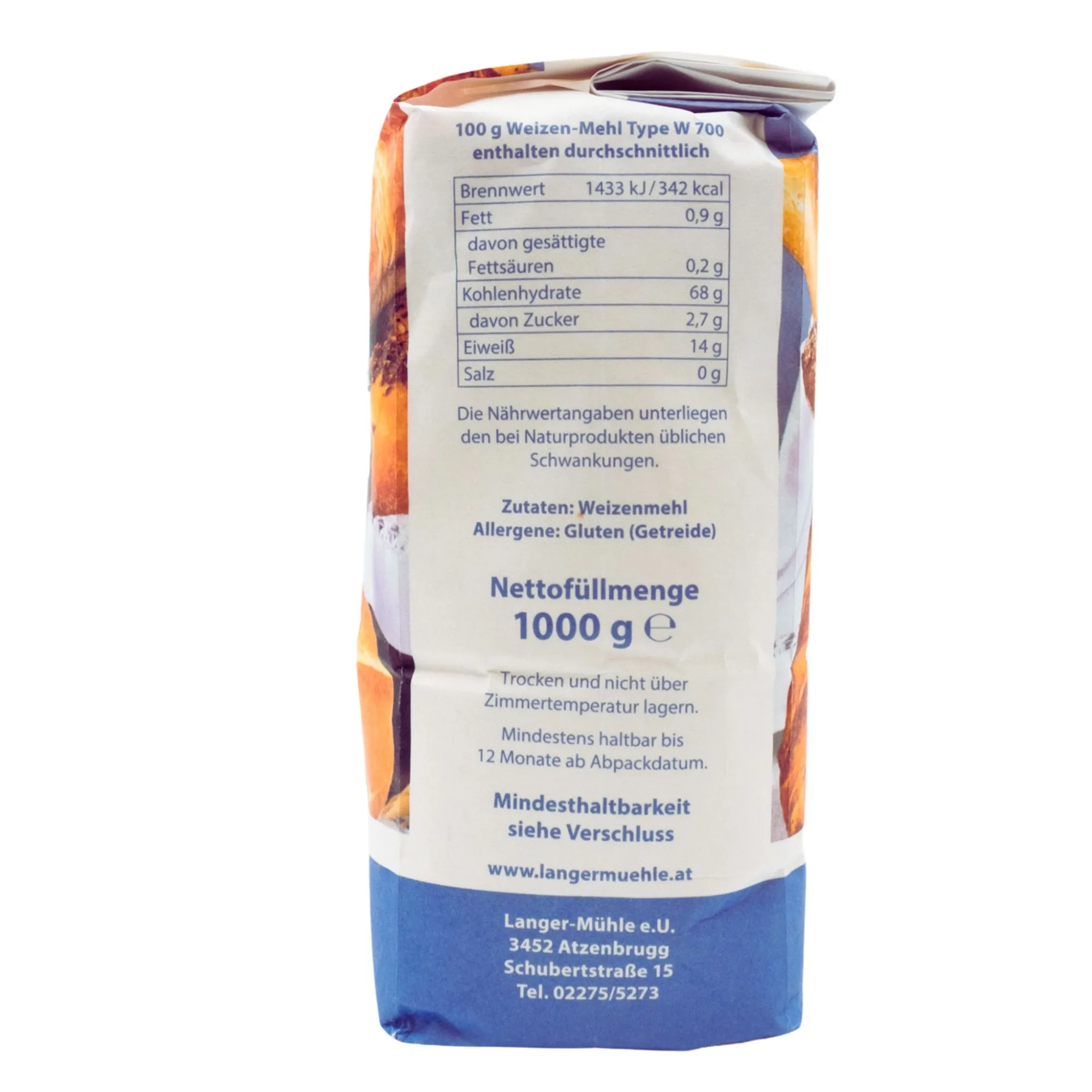 Weizenmehl W700 gl 1kg