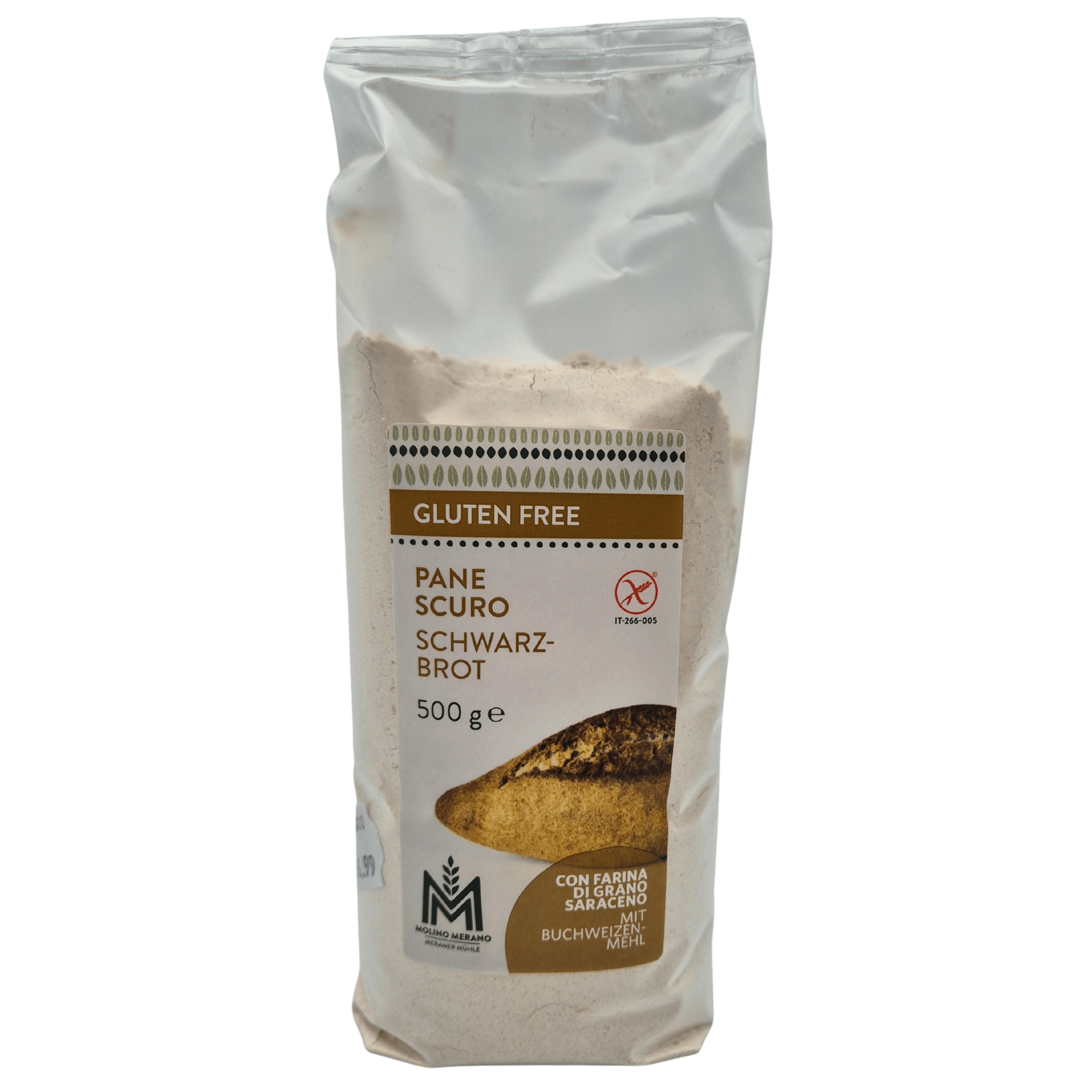 Glutenfreie Backmischung Schwarzbrot