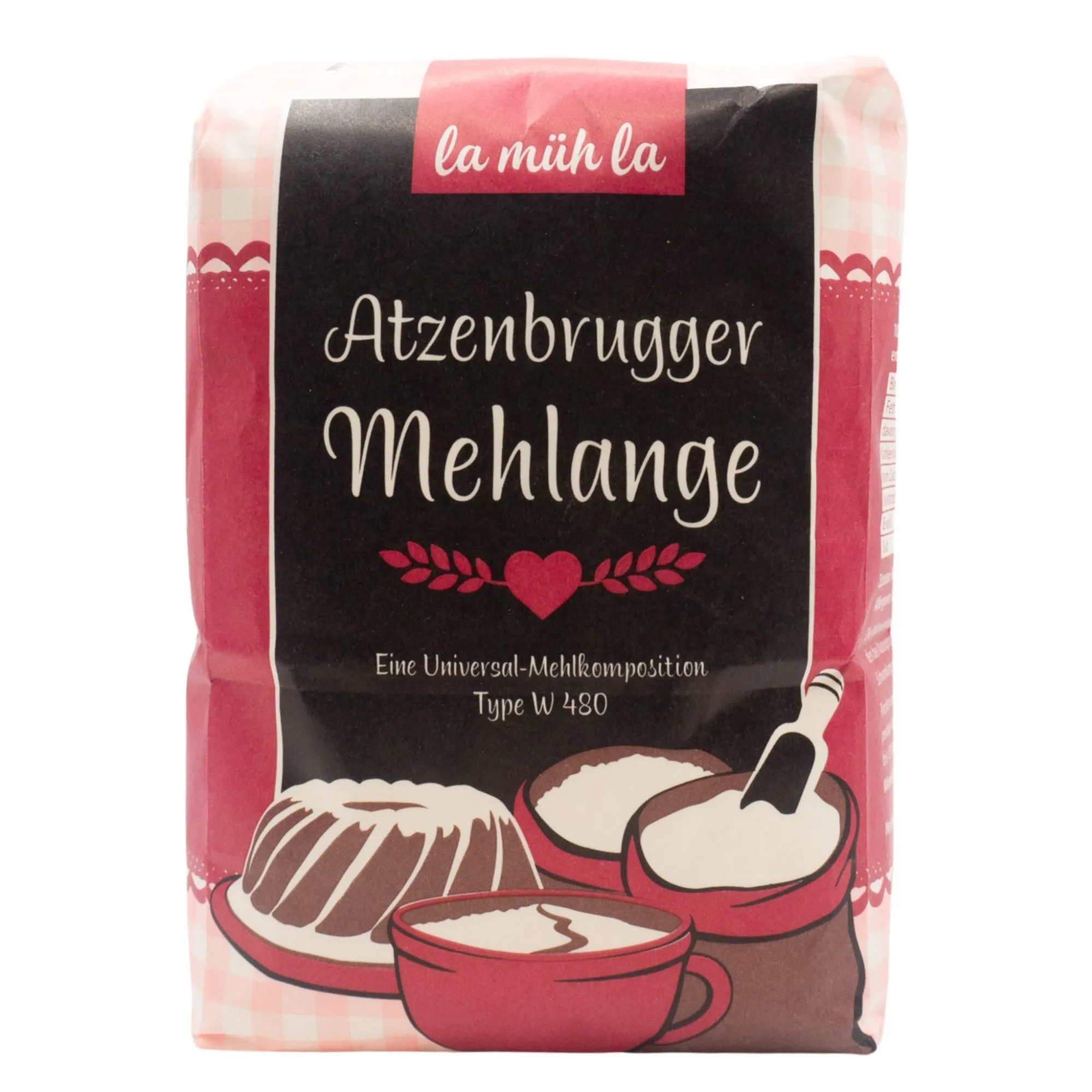 Geschenkset Germlindegeschirrtuch mit Mehlange