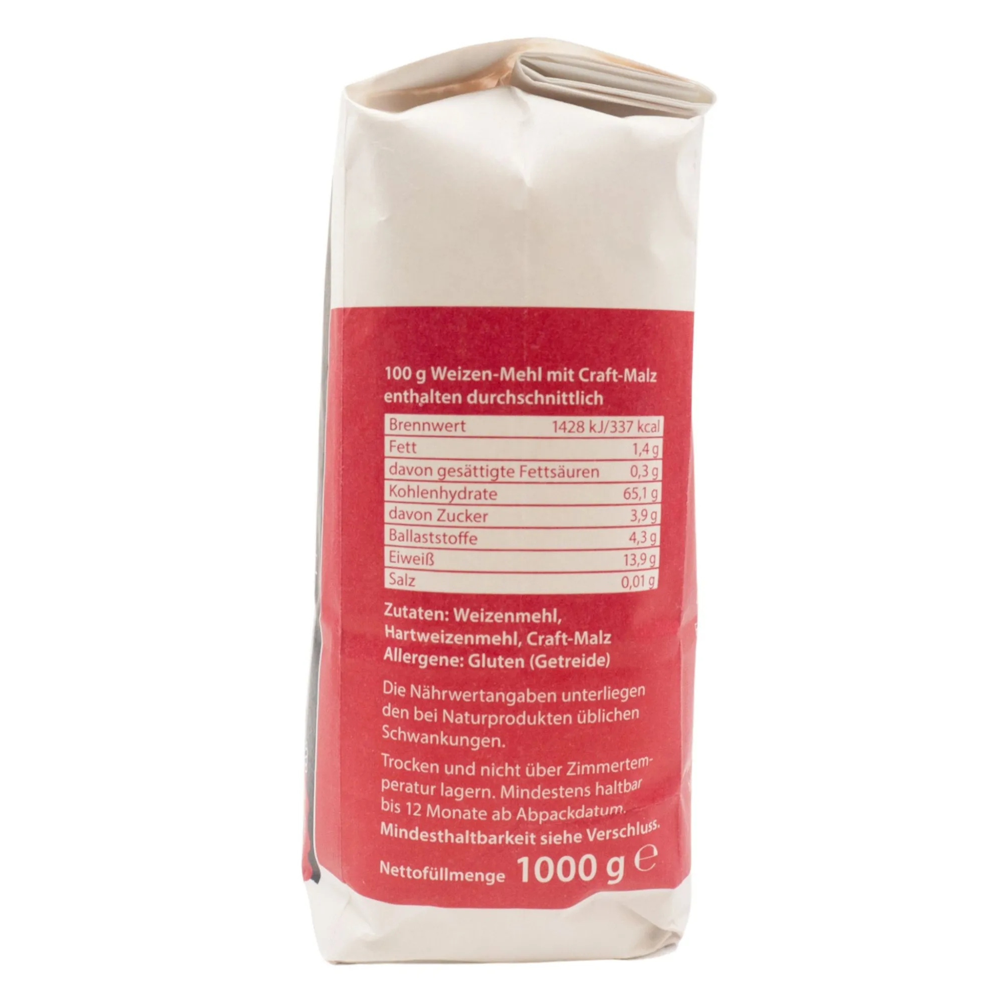 Weizenmehl mit Craft-Malz 1kg
