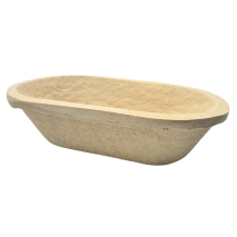 Gärform 0,5 kg länglich glatt
